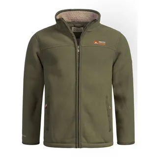 Fleecejacke ARCTIC SEVEN "Arctic Seven Herren Fleece Jacke AS325 ASZeroo", Herren, Gr. XXL, grün (olive), Obermaterial: 100% Polyester PES., Jacken Fleecejacke
