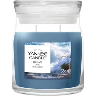 Yankee Candle Ocean Air Duftkerze 368 g blau