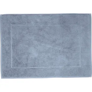 Badematte FRAMSOHN FROTTIER "Uni Basic Hotelmatte" Gr. 2, blau (taubenblau), H:11mm, Baumwolle, Badematten, Badematte, große Farbpalette, Hergestellt in Österreich, Badezimmerteppich
