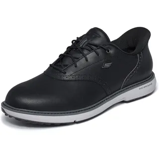 SKECHERS Herren Go Golf Prestige Sl Waterproof Spiked Golf Shoes Turnschuhe, Black Spikeless, 41.5 EU