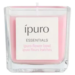 ipuro Duftkerze Flower Bowl 125 g rosa