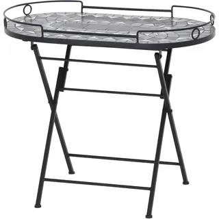 Siena Garden Gartentisch Como Rechteckig 67,5 x 60 x 60 cm Grau