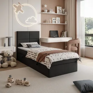 CROSS MINI Kontinentalbett mit Matratze und Topper, 80x200 Jasmine 100