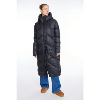 Hailys Damen Steppmantel gesteppter Winterparka knielang RO44SALINA COF-PO2311051 Black XS - XS