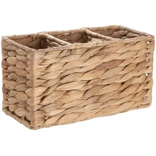 Butlers Besteckkorb (4er Set) Rush Rope , Braun , Naturmaterialen , 10x12x23 cm , Küchenzubehör, Küchenhelfer, Besteckeinsätze
