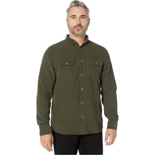 Fjallraven Herren Long Sleeved Övik Cord Shirt M, Deep Forest, XL, 82977