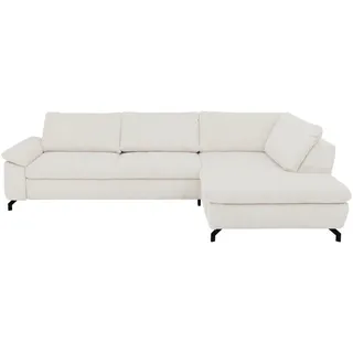 Beldomo Style Ecksofa , Beige , Textil , Ottomane rechts, L-Form , 291x197 cm , Typenauswahl, Fußauswahl, Stoffauswahl, seitenverkehrt erhältlich, individuell planbar , Wohnzimmer, Sofas & Couches, Wohnlandschaften, Ecksofas