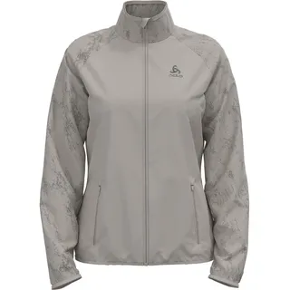 Odlo Damen Laufjacke ESSENTIAL LIGHT REFLECTIVE, silver cloud, L