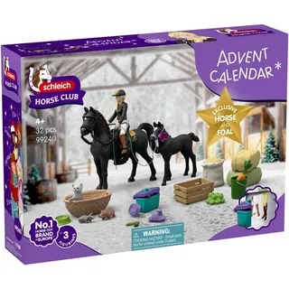 Schleich Adventskalender HORSE CLUB, Winter Wonderland Ausritt 2026 99240 bunt