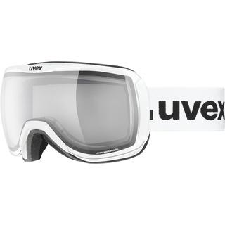 Uvex Downhill 2100 VPX Skibrille für Damen und Herren - selbsttönend - polarisiert - white/vario-pola - one size