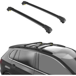 TURTLE DACHTRÄGER AIR-1 SUBARU OUTBACK BR/BM 2010 2011 2012 2013 2014 , Schwarz