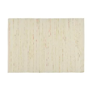 Sansibar Hörnum Wollteppich 90 x 160 cm Mehrfarbig