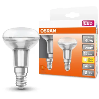Osram LED-Reflektorlampe E14/2,6 Watt/Energie F Glas