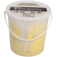CanDo Antimikrobielle CanDo TheraPutty-Knetmasse - 2,2 kg - gelb (sehr leicht)