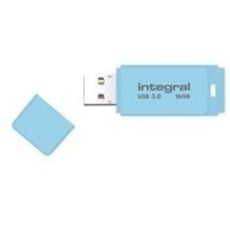 Integral Memory INFD16GBPASBLS3.0 16GB Speicherkarte himmelblau