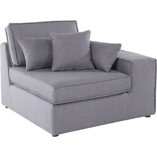 OTTO home Sofaelement "Florid" als Teil eines Modulsofas, fester Sitzkomfort, auch in Cord, hellgrau