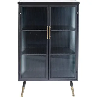 Kare Highboard 120 x 72 x 38 cm Schwarz