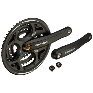 Shimano Altus FC-M311 Kurbelgarnitur 48/38/28 schwarz 2018 MTB