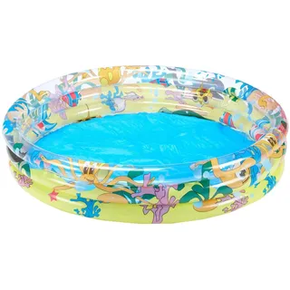 Planschbecken Schwimmen Garten Aufblasbar Kinder Außen- Bestway Ocean Life 122cm