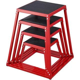 Vevor Plyometrische Sprungbox Rot 305/458/609/762 mm