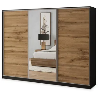 masseno Schwebetürenschrank Sore 270/205/58 cm Schlafzimmer, Kleiderschränke, Schwebetürenschränke