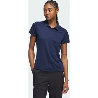 Adidas Solid Performance Short Sleeve Poloshirt Collegiate Navy M