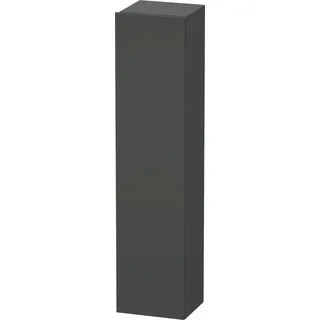 Duravit DuraStyle Hochschrank 1229, eine Tür, Anschlag rechts, Höhe: 1800mm, Tiefe: 360mm, DS1229R4949, Farbe: Graphit Matt Dekor