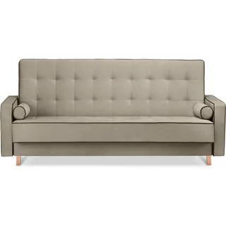 Konsimo Einzelsofa Dozer ¦ beige ¦ Maße (cm): B: 223 H: 94