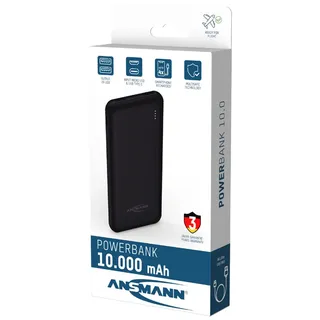 Ansmann Powerbank PB212 10000mAh schwarz