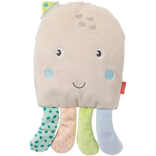 Fehn Kirschkernkissen Baby Oktopus - wohltuendes Wärmekissen und Kältekissen für Babys und Kinder ab 0+ Monaten - Körnerkissen für Backofen - Kirschkerne Kissen als Babygeschenk zur Geburt