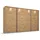 Schwebetürenschrank OTELI 323 x 214 x 68 cm Braun/Beige