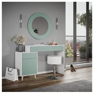 Vicco Schminktisch Arles 120 cm mit Hocker