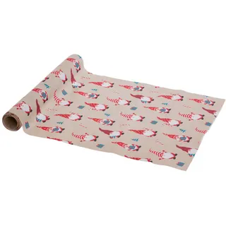 Atmosphera Createur d ́interieur Tischläufer Weihnachtswichtel 28/300 cm , Multicolor , Textil , Heimtextilien, Wohntextilien, Tischwäsche, Tischläufer