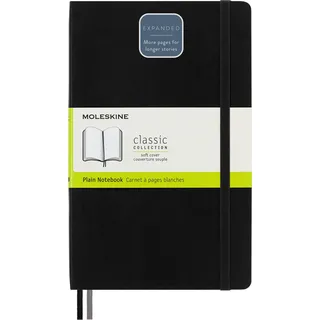 Moleskine Notizbuch klassisch A5 schwarz blanko