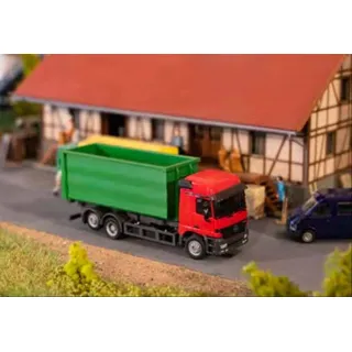 FALLER 161481 - LKW MB Actros LH'96 Abrollcontainer (HERPA) - Spurweite H0