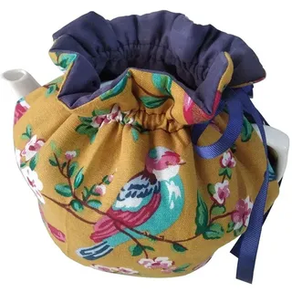 Teekanne Cozies, Baumwolle Vintage Floral Teekanne Staubabdeckung Tee Cosy, Küche Home Dekorative Teekannen Gemütlich mit Isolierung Pad für Hausfrau, Freund, Mama (Farbe #15)