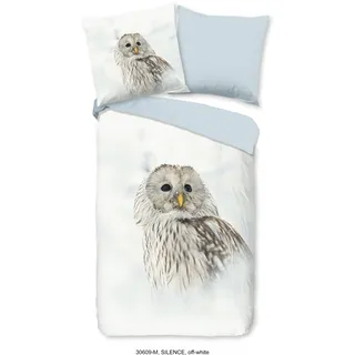 Pure Bettwäsche Eule - 135x200 cm - 100% Mikrofaser - Bunt