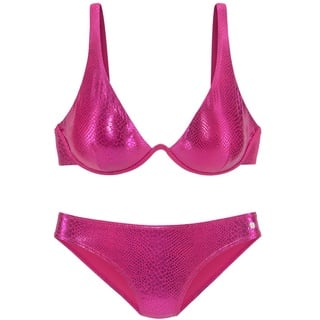 JETTE Bügel-Bikini Damen magenta Gr.36 Cup A