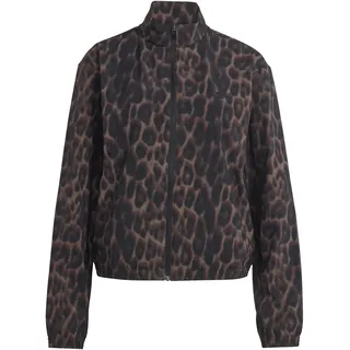 adidas Workout Essentials Leopard Woven Jacket, Earth strata/Black, S