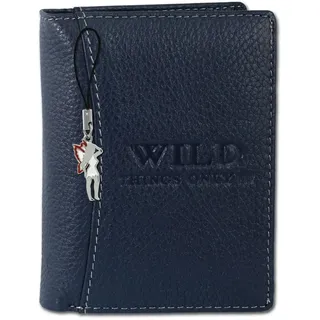 Wild Things Only Herren Geldbörse Portemonnaie Leder blau 9x2x12cm OPJ113B