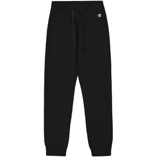 Champion Legacy Basics W-Light Powerblend Fleece Rib Cuff Jogginghose für Damen, Schwarz, S
