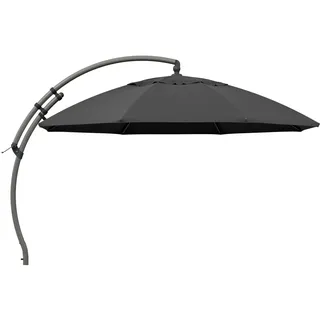 SUN GARDEN Easy Sun Ø 375 cm Grau
