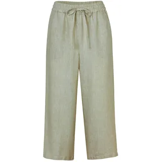 GOLDNER 2-in-1-Hose »Kurzgröße Leinenhose«, grün