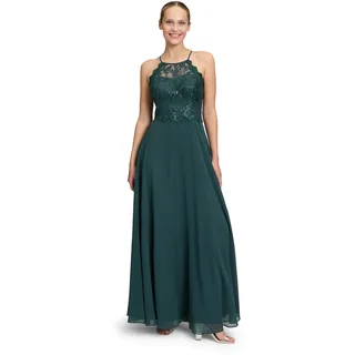 Vera Mont Abendkleid rückenfrei Grün 38