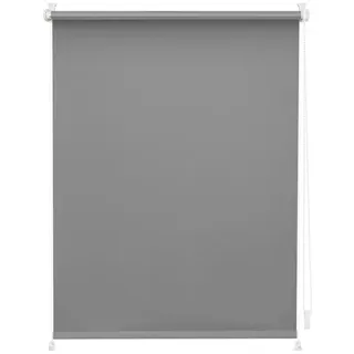 Lichtblick Uni Rollo 80 x 200 cm grau