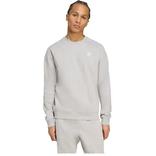 adidas Trefoil Essentials Sweatshirt Grau/Weiß S