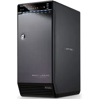 Fantec Qb-X8US3-6G (3.5"), Festplattengehäuse Schwarz