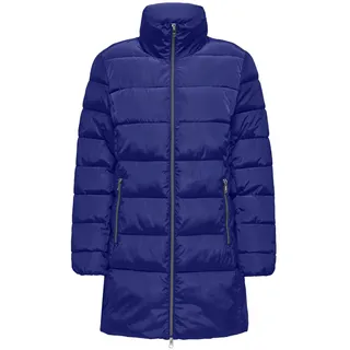 ONLY Damen ONLNEWLINA Puffer Zip Coat OTW KTA Steppjacke, Blau, XS