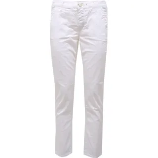 3110AB (NO FOULARD) pantalone donna JACOB COHEN ALEXIA weiße Jeans Frau - Weiß