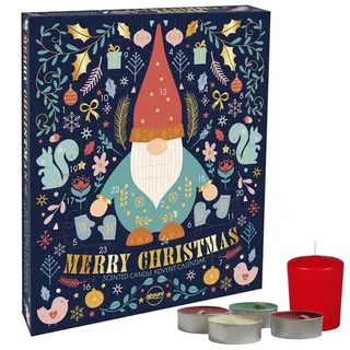 Weihnachten Adventskalender Mit Airpure Parfümiert Tee Lichter Kerzen - Gonk